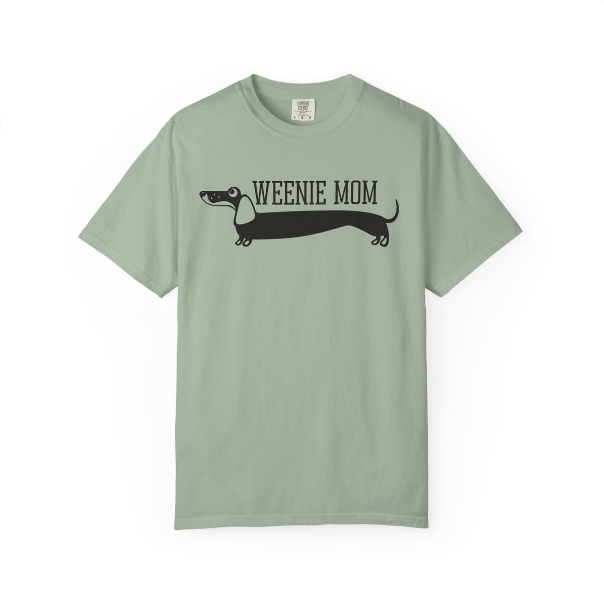 Weenie Mom Dachshund T-Shirt | Cute Sausage Dog Graphic Tee