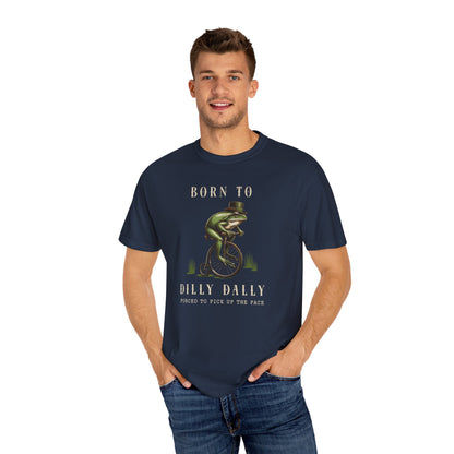 Dilly Dally Frog T-Shirt Retro Vibes Froggy Meme Shirt Vintage Frog And Toad Aesthetic Frog Lover Gift For Her Birthday Viral Trendy Shirt