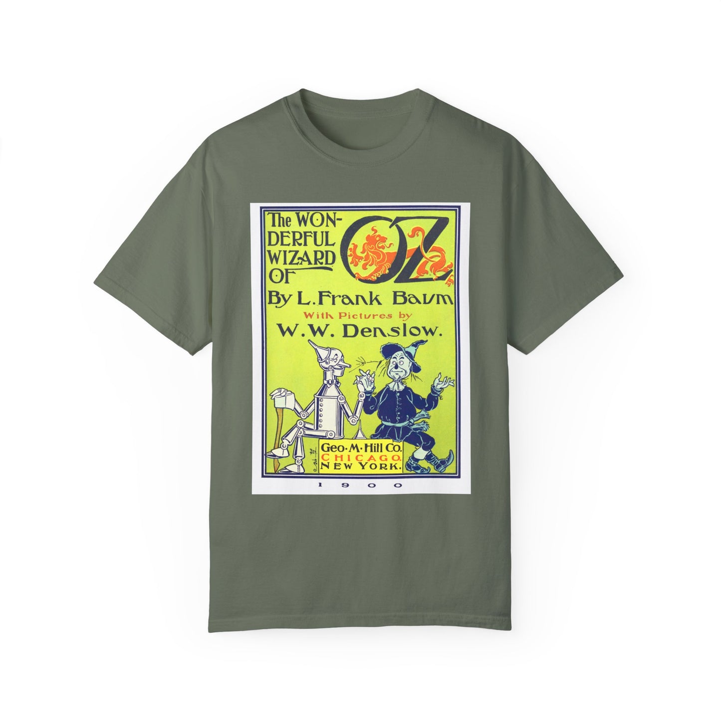 Wizard of Oz T-Shirt Wonderful Wizard of Oz Gift Book Lover Gift Literary Gift Bookish Gift Classic Book Nerd Tee Movie Theme Merch T-Shirt Printify Moss S