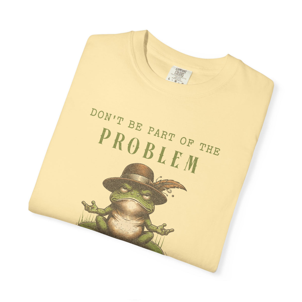 Funny Frog T-Shirt Retro Froggy Meme Shirt Vintage Frog And Toad Aesthetic Frog Lover Gift For Her Calm Vibes Birthday Viral Trendy Shirt T-Shirt Printify