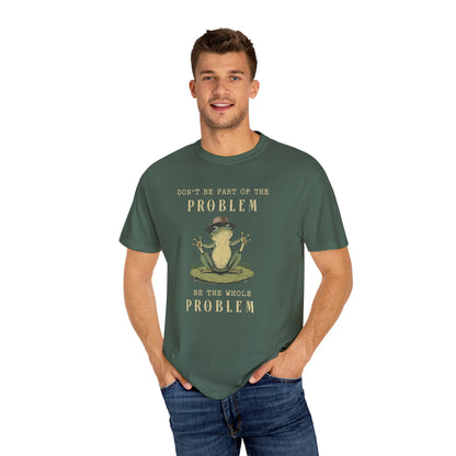 Funny Frog T-Shirt Retro Self Care Froggy Meme Shirt Vintage Frog And Toad Aesthetic Frog Lover Gift For Her Birthday Viral Trendy Shirt
