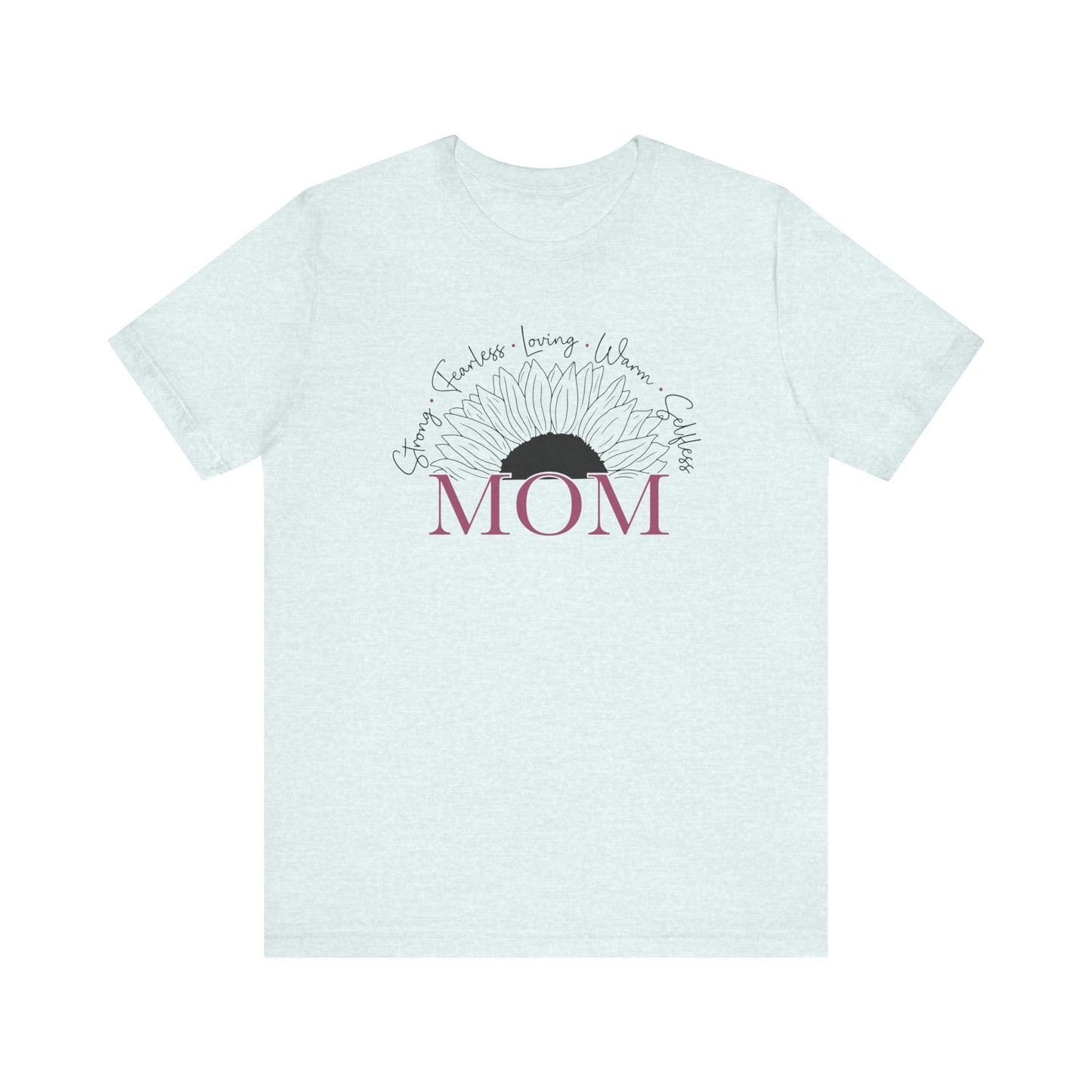 Gift for Mom, Cool Mom Shirt, Mom Life, Best Mom Gifts, Step Mom Gift, Gift For Grandma, New Mom Shirt, Mother's Day Gift, Sports Mom T-Shirt Printify Heather Ice Blue XS 