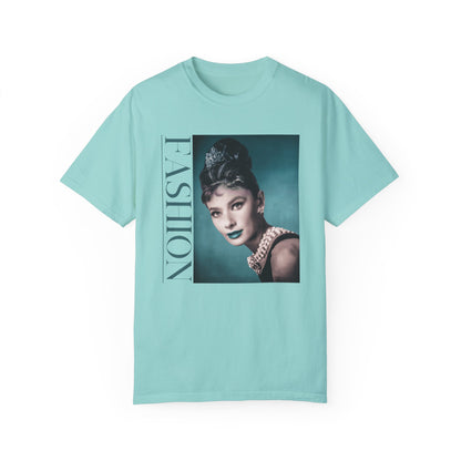 Fashion Breakfast At Tiffany's T-Shirt Vintage NYC Style Gift For Girls Brunch Bridal Party Her Bridal Shower Comfort Colors Theme Shirt T-Shirt Printify Chalky Mint S