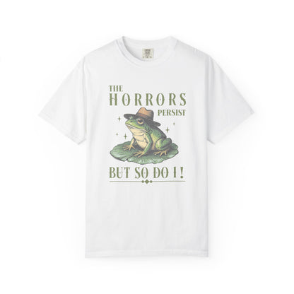 Funny Frog T-Shirt Retro Froggy Meme Shirt Vintage Frog And Toad Aesthetic Frog Lover Gift For Her Calm Vibes Birthday Viral Trendy Shirt T-Shirt Printify White S