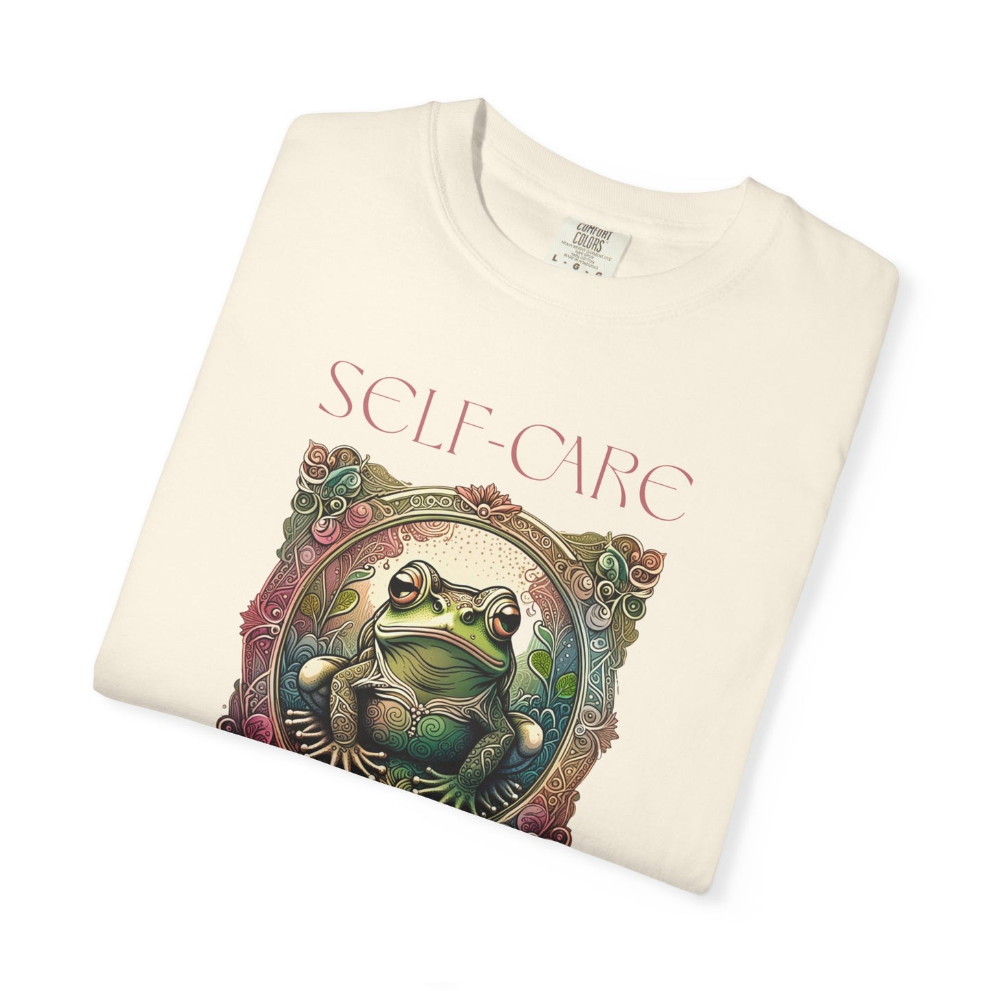 Frog Self-Care Is Toad-ally Important Unisex T-Shirt, Casual Wear, Highlander Fan Gift, T-Shirt Printify