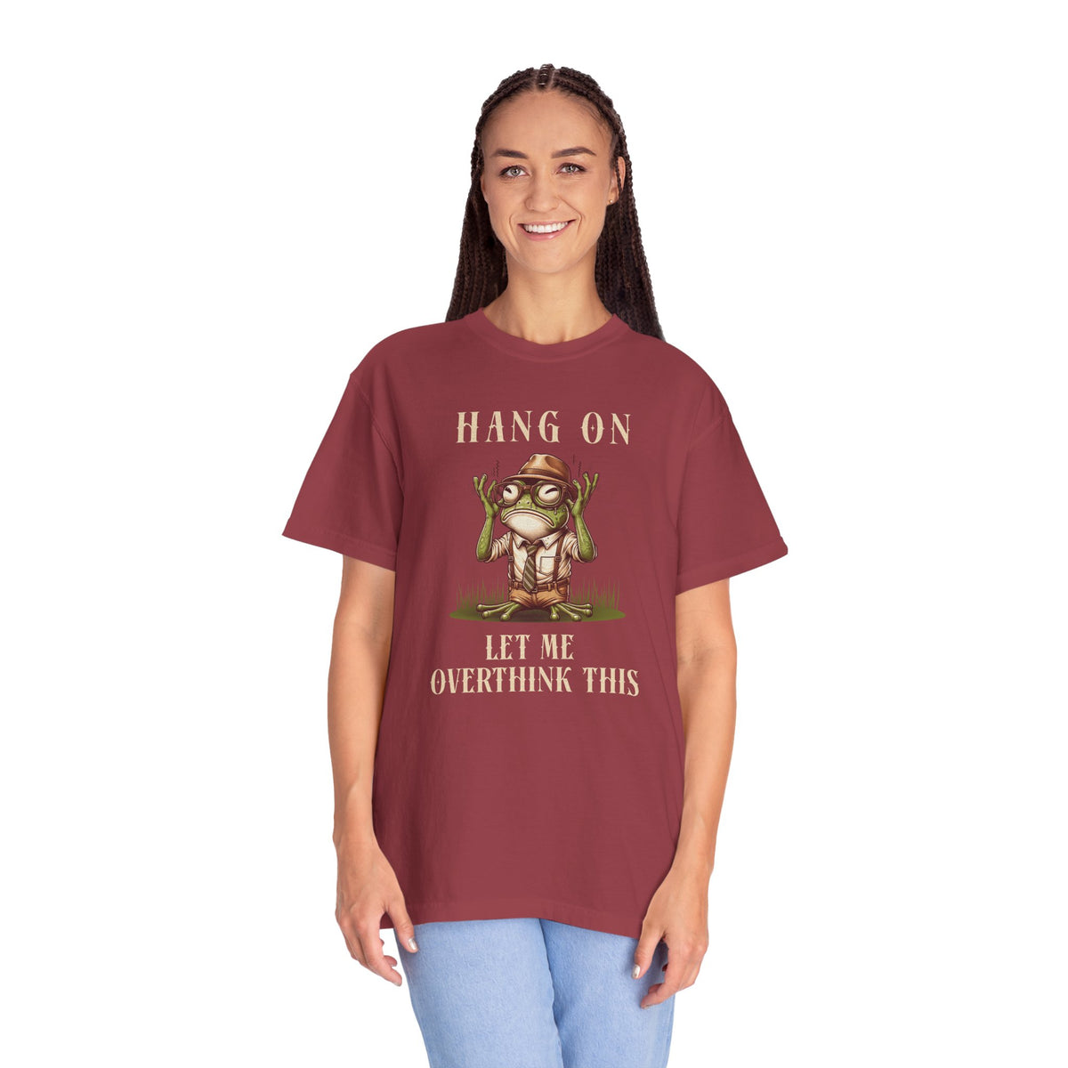 Funny Frog T-Shirt Retro Vibes Froggy Meme Shirt Vintage Frog And Toad Aesthetic Frog Lover Gift For Her Birthday Viral Trendy Shirt