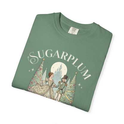Nutcracker Ballet T-Shirt, Sugar Plum Fairy Christmas Tee, Holiday Dance Shirt, Coquette Pastel Christmas Gift