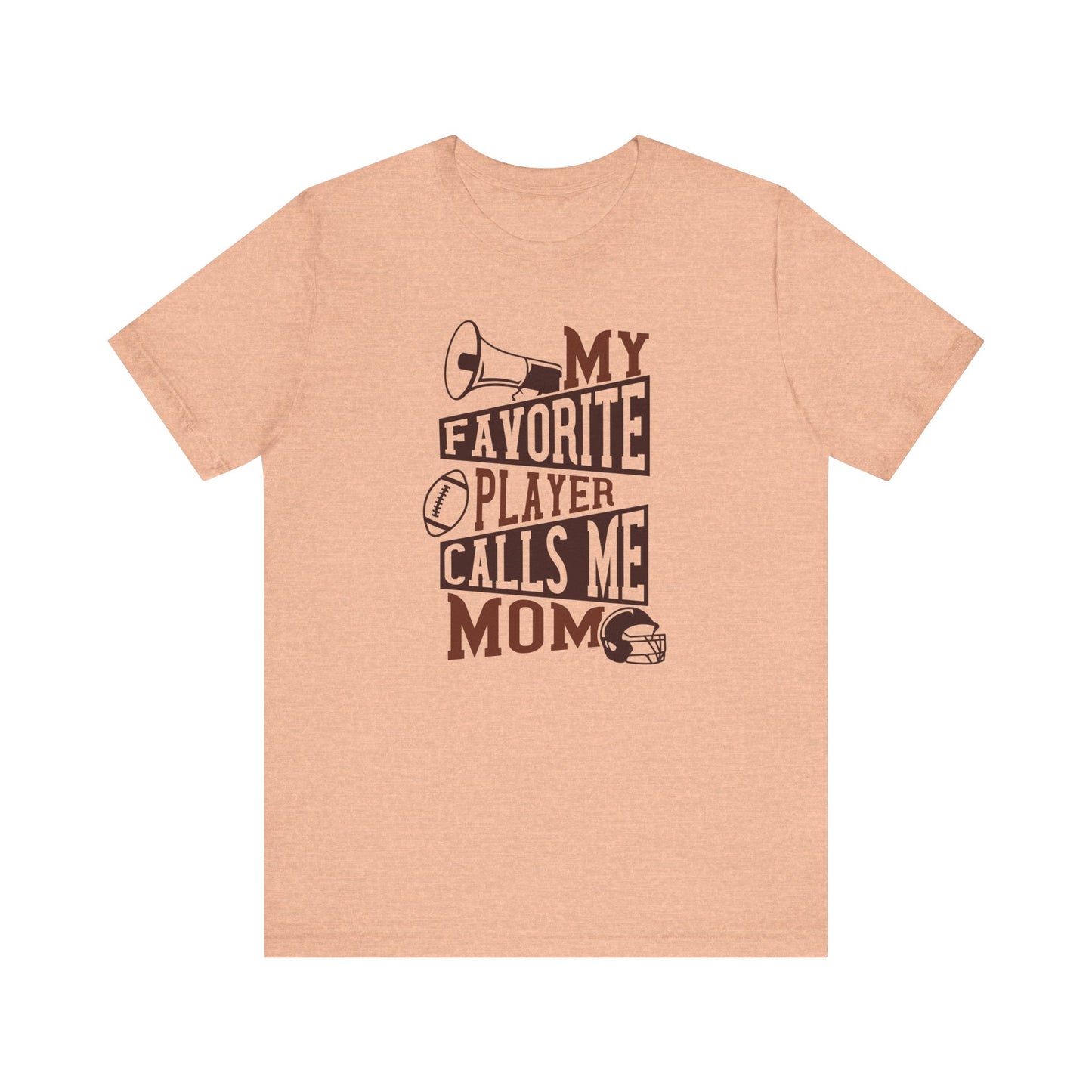 Gift for Mom, Cool Mom Shirt, Mom Life, Best Mom Gifts, Step Mom Gift, Gift For Grandma, New Mom Shirt, Mother's Day Gift, Sports Mom T-Shirt Printify Heather Peach XS 