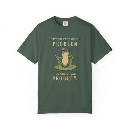 Funny Frog T-Shirt Retro Self Care Froggy Meme Shirt Vintage Frog And Toad Aesthetic Frog Lover Gift For Her Birthday Viral Trendy Shirt T-Shirt Printify Blue Spruce S