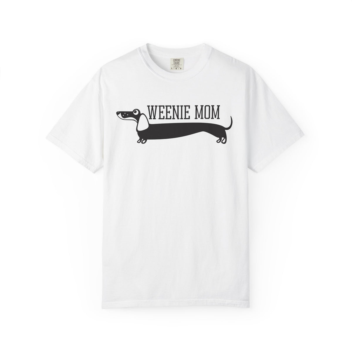 Weenie Mom Dachshund T-Shirt | Cute Sausage Dog Graphic Tee