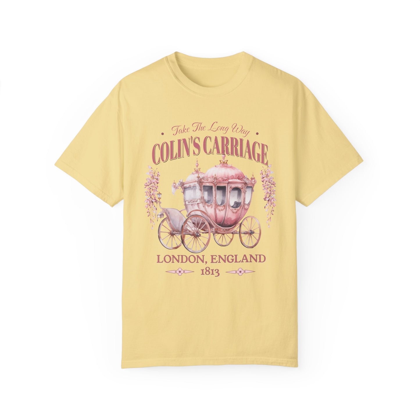 Colins Carriage Club Shirt Regency England Ton Society Gift For Book Lover Fan Historical Drama Penelope Romance Reader Gift Bookclub Gift T-Shirt Printify Butter S 