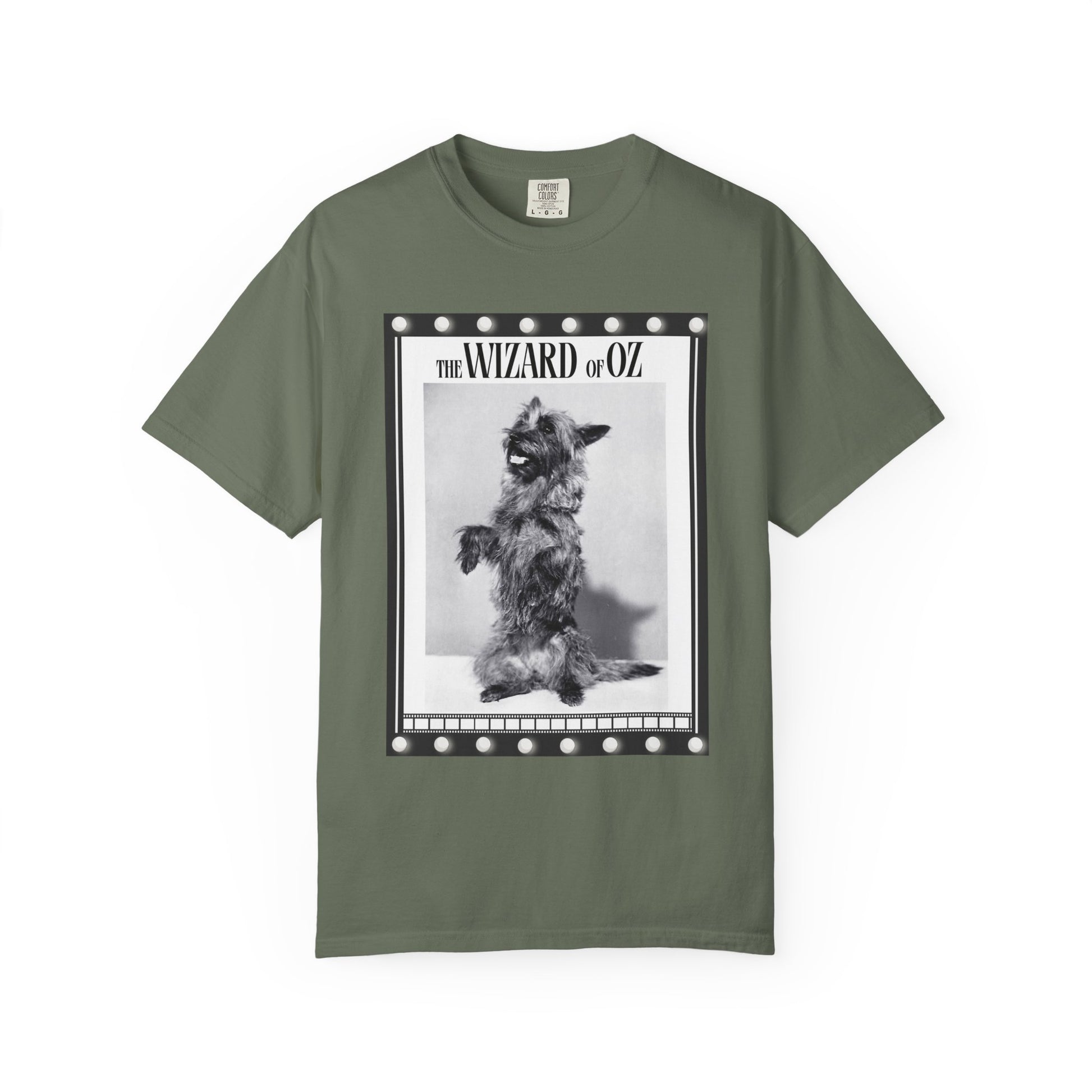The Wizard Of Oz Toto Unisex T-Shirt, Casual Wear, an Gift, T-Shirt Printify Moss S