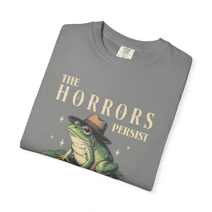 Funny Frog T-Shirt Retro Positive Vibe Froggy Meme Shirt Vintage Frog And Toad Aesthetic Frog Lover Gift For Her Birthday Viral Trendy Shirt