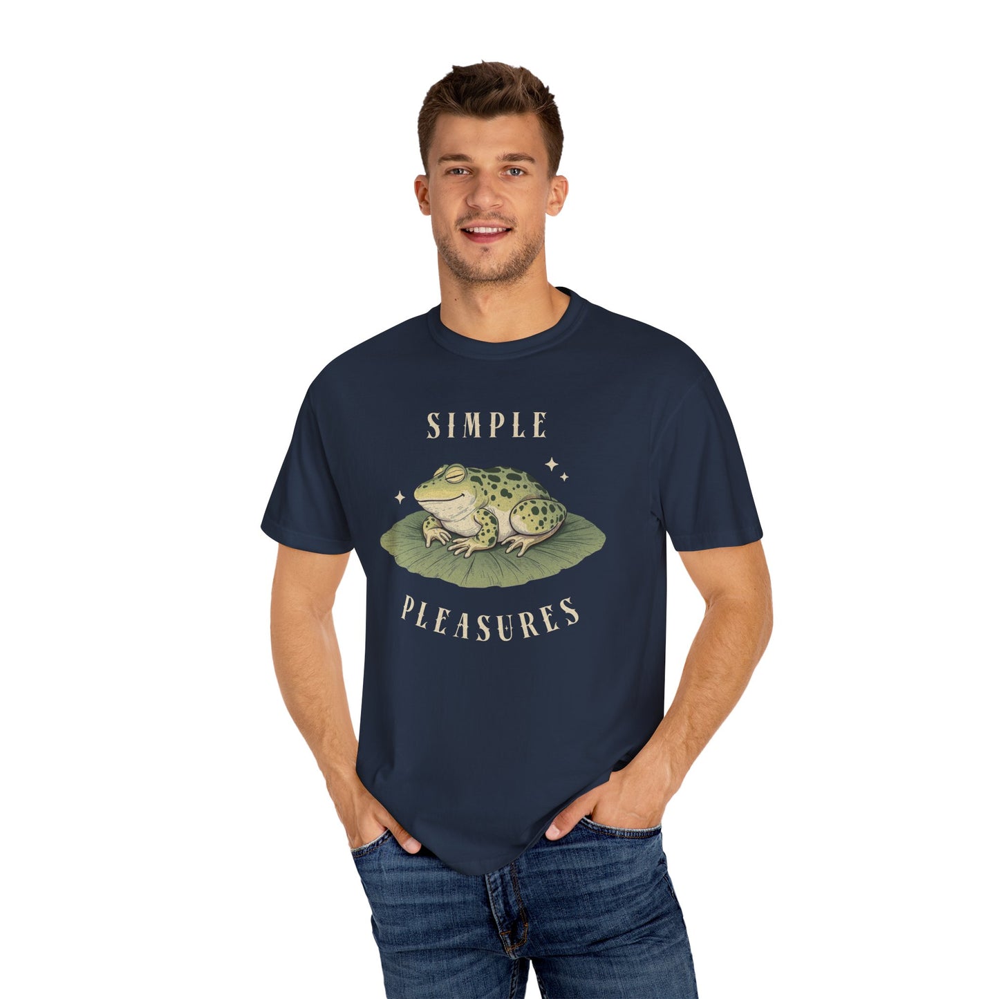 Funny Frog T-Shirt Retro Vibes Froggy Meme Shirt Vintage Frog And Toad Aesthetic Frog Lover Gift For Her Birthday Viral Trendy Shirt T-Shirt Printify