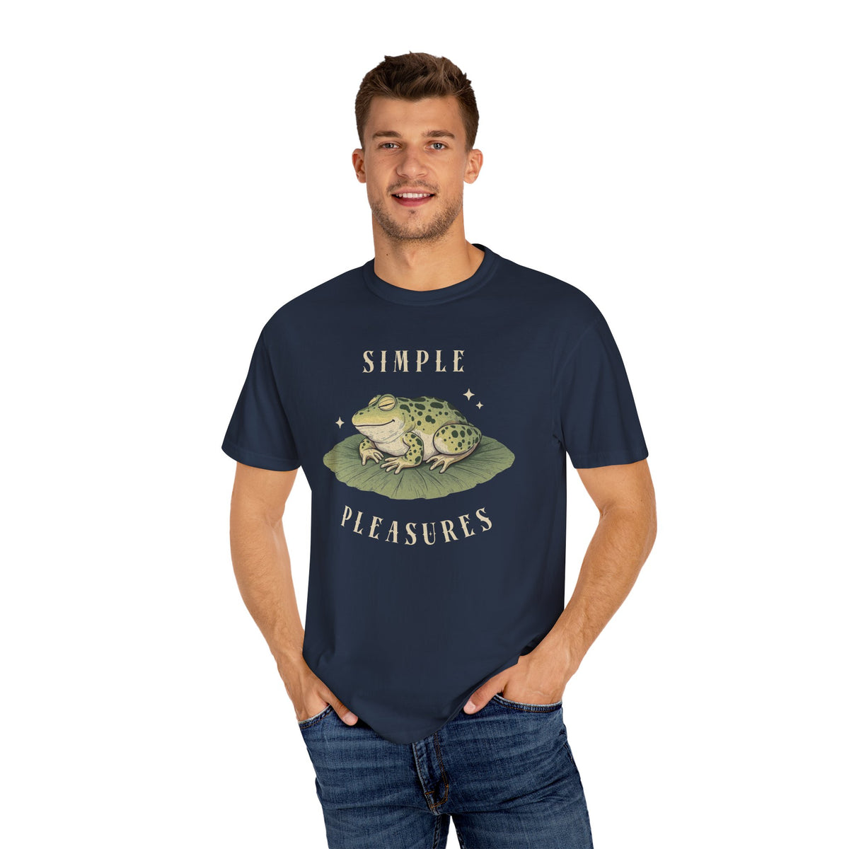 Funny Frog T-Shirt Retro Vibes Froggy Meme Shirt Vintage Frog And Toad Aesthetic Frog Lover Gift For Her Birthday Viral Trendy Shirt T-Shirt Printify