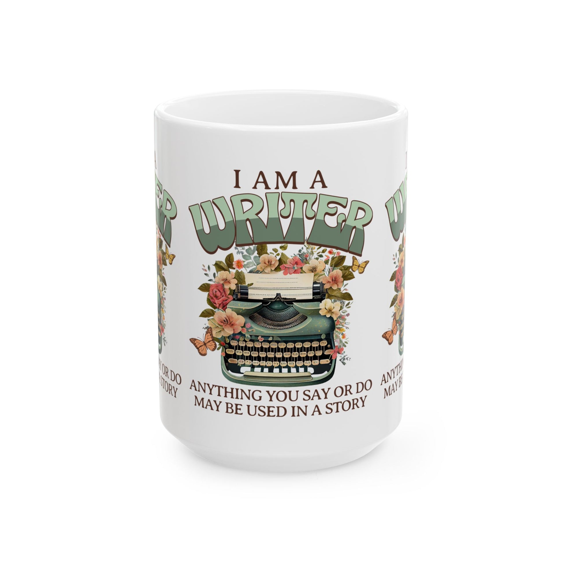 Funny Writer Coffee Mug Gift For Author Gift For Novel Writer Coffee Cup For Journalist Reporter Gift Book Author Gift For Published Writer Mug Printify 15oz  