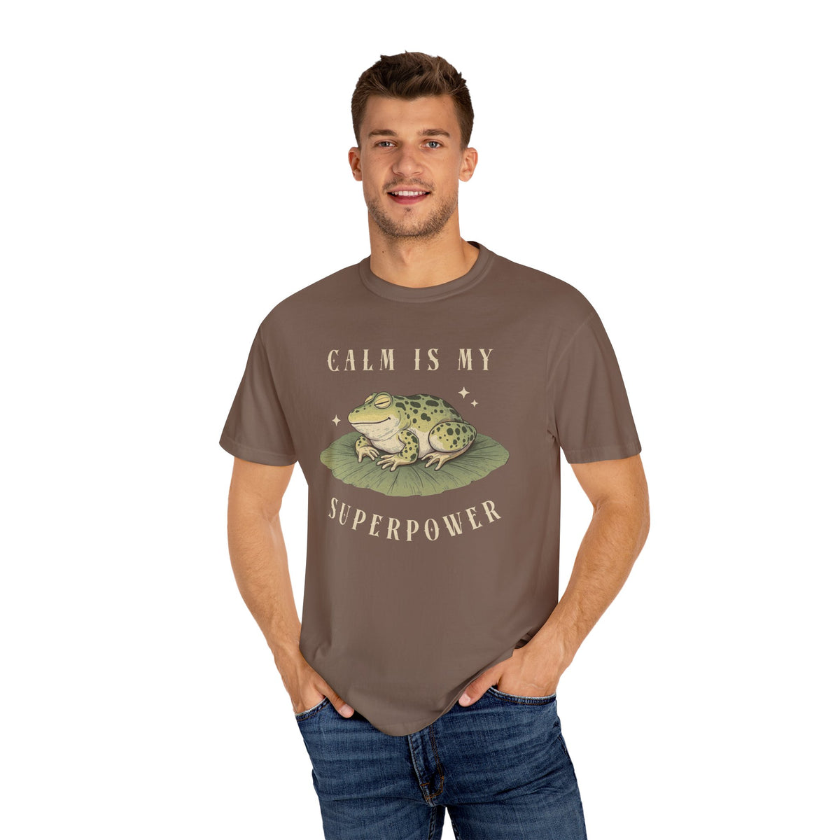 Funny Frog T-Shirt Retro Vibes Froggy Meme Shirt Vintage Frog And Toad Aesthetic Frog Lover Gift For Her Birthday Viral Trendy Shirt T-Shirt Printify