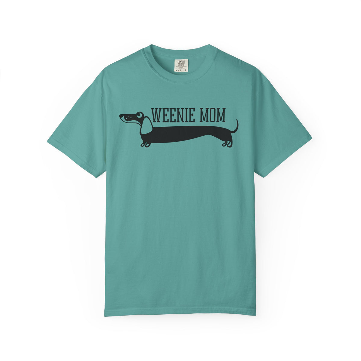 Weenie Mom Dachshund T-Shirt | Cute Sausage Dog Graphic Tee
