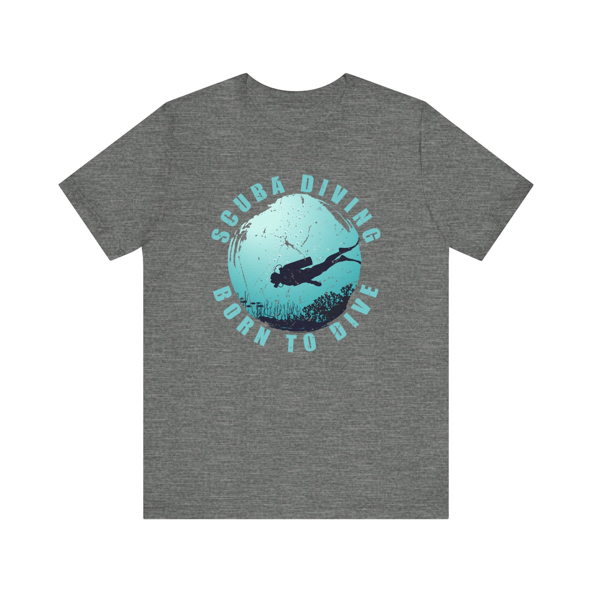 Scuba Diving Gift, Scuba Diving Shirt, Scuba Diver Gift, Diver TShirt, Gifts For Scuba Divers, Ocean Scuba Diving Shirt, Ocean Life Gear T-Shirt Printify Deep Heather XS 