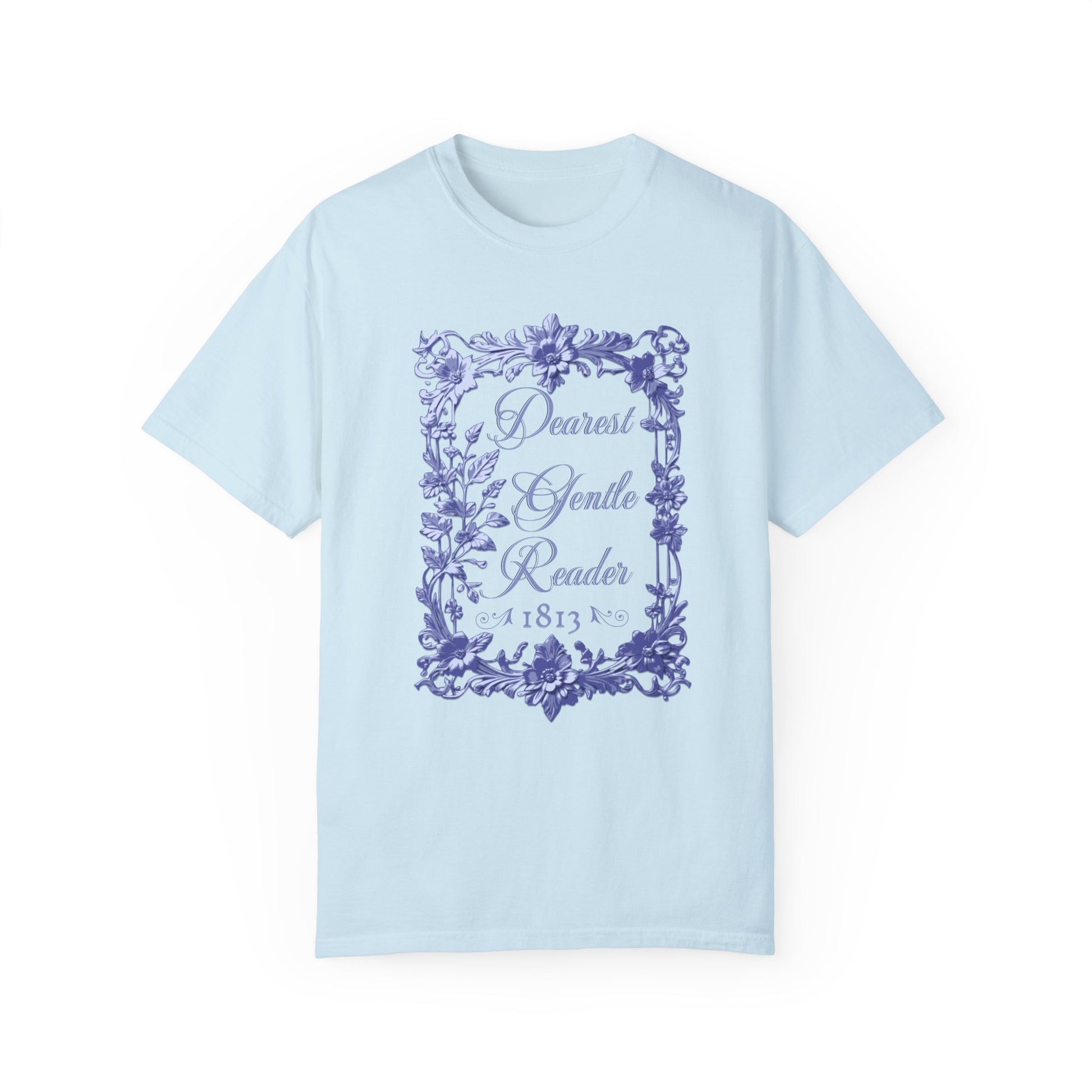 Dearest Gentle Reader Shirt Regency England Ton Society Papers Gift For Bridgeton Fan Historical Drama Romance Reader Gift Bookclub Gift T-Shirt Printify   