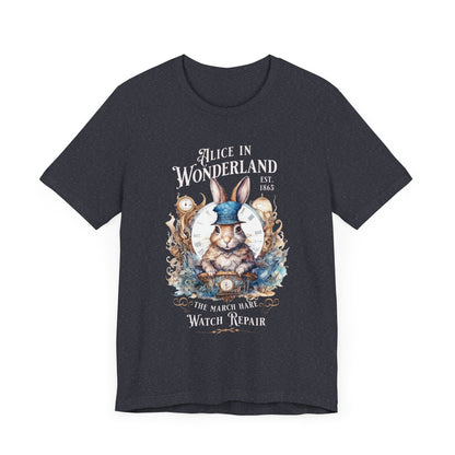 3001 Unisex Jersey Short Sleeve Tee Alice in Wonderland T-Shirt Printify   