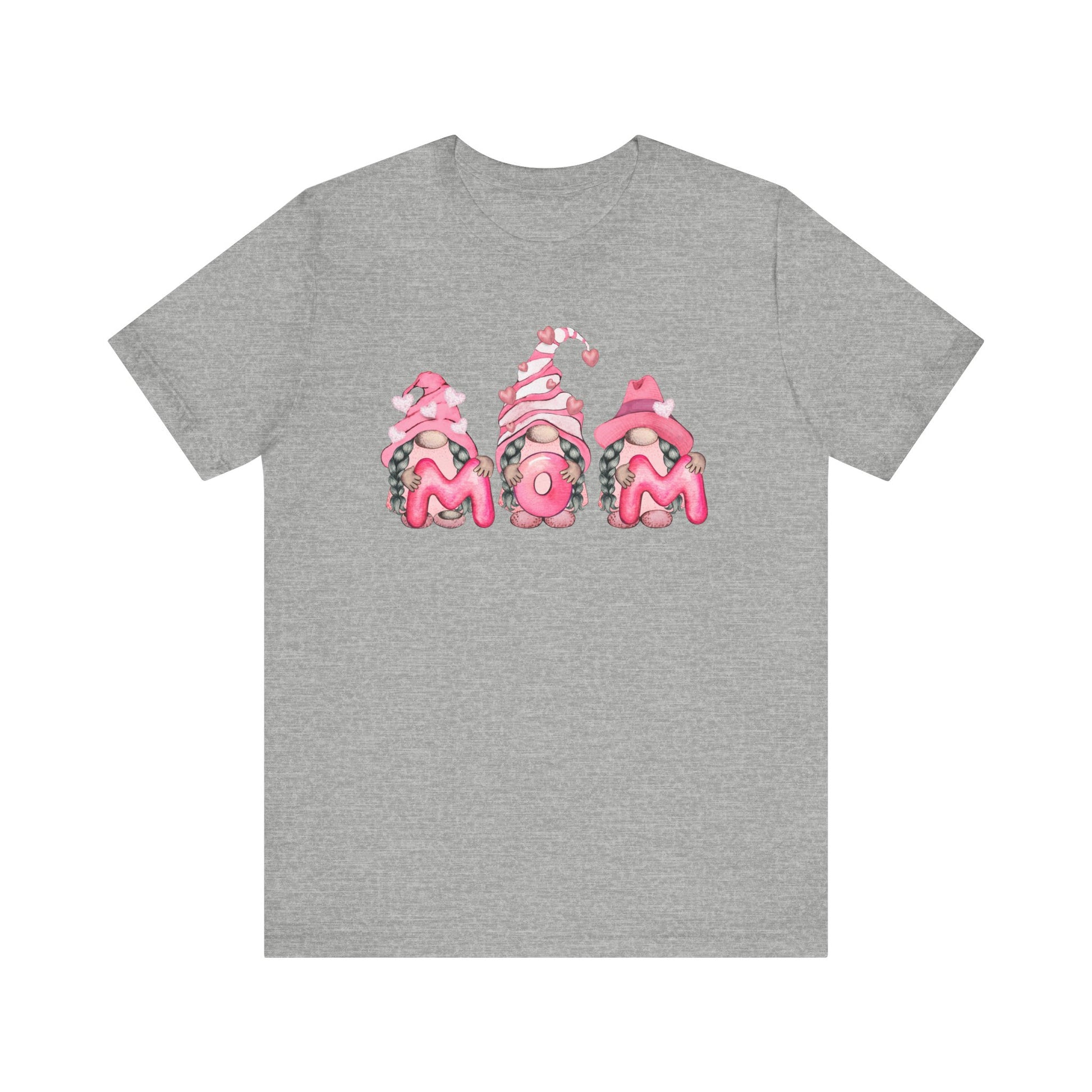 Mothers Day Gift, Pretty Gnomes Graphic Design, Best Gift for Mom, Cool Mom Shirt, Mom Life, Best Grandma Ever, Best Step Mom Gift, T-Shirt Printify Athletic Heather XS 