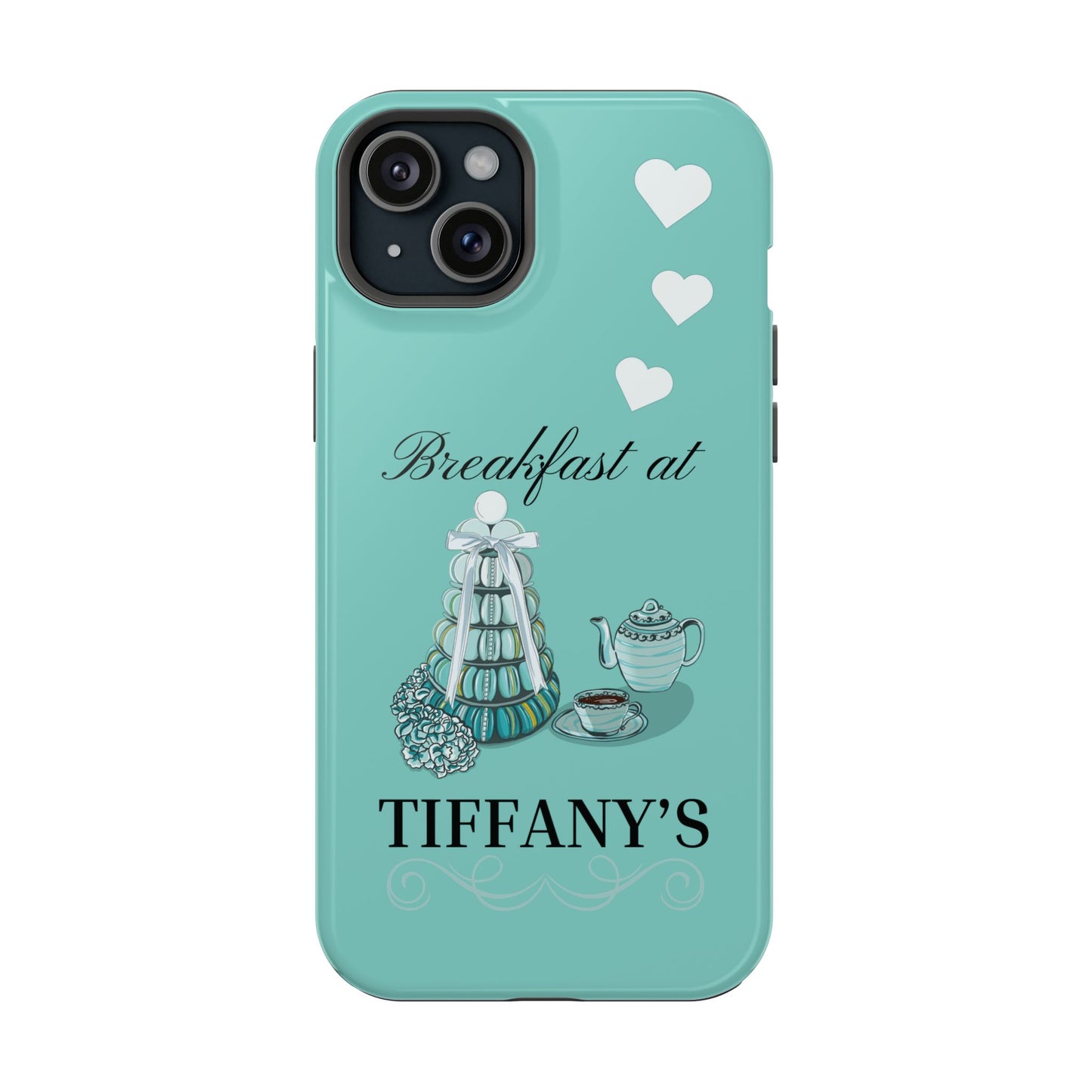 Breakfast at Tiffany's MagSafe Phone Case For Iphone Breakfast at Tiffanys Tough Phone Case Gift for Mom Audrey Hepburn Glamour I phone Case Phone Case Printify iPhone 15 Plus Glossy 