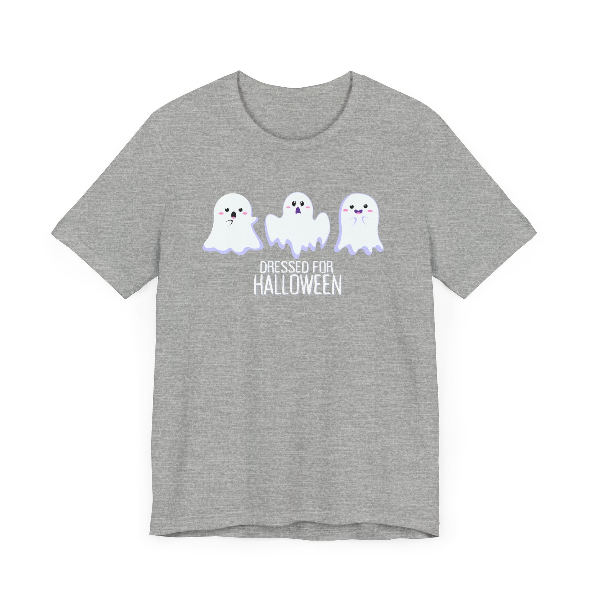 Halloween Cute Ghosts TShirt, Spooky Season Tee, Trick or Treating Shirt, Halloween Party T-Shirt, Funny Ghost Graphic T Shirt T-Shirt Printify   