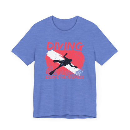 Scuba Diving Gift, Scuba Diving Shirt, Scuba Diver Gift, Diver TShirt, Gifts For Scuba Divers, Ocean Scuba Diving Shirt, Ocean Life Gear T-Shirt Printify   