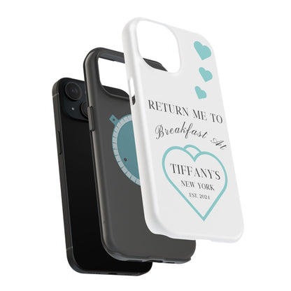 Breakfast at Tiffany's MagSafe Phone Case For Iphone Breakfast at Tiffanys Tough Phone Case Gift for Mom Audrey Hepburn Glamour I phone Case Phone Case Printify   