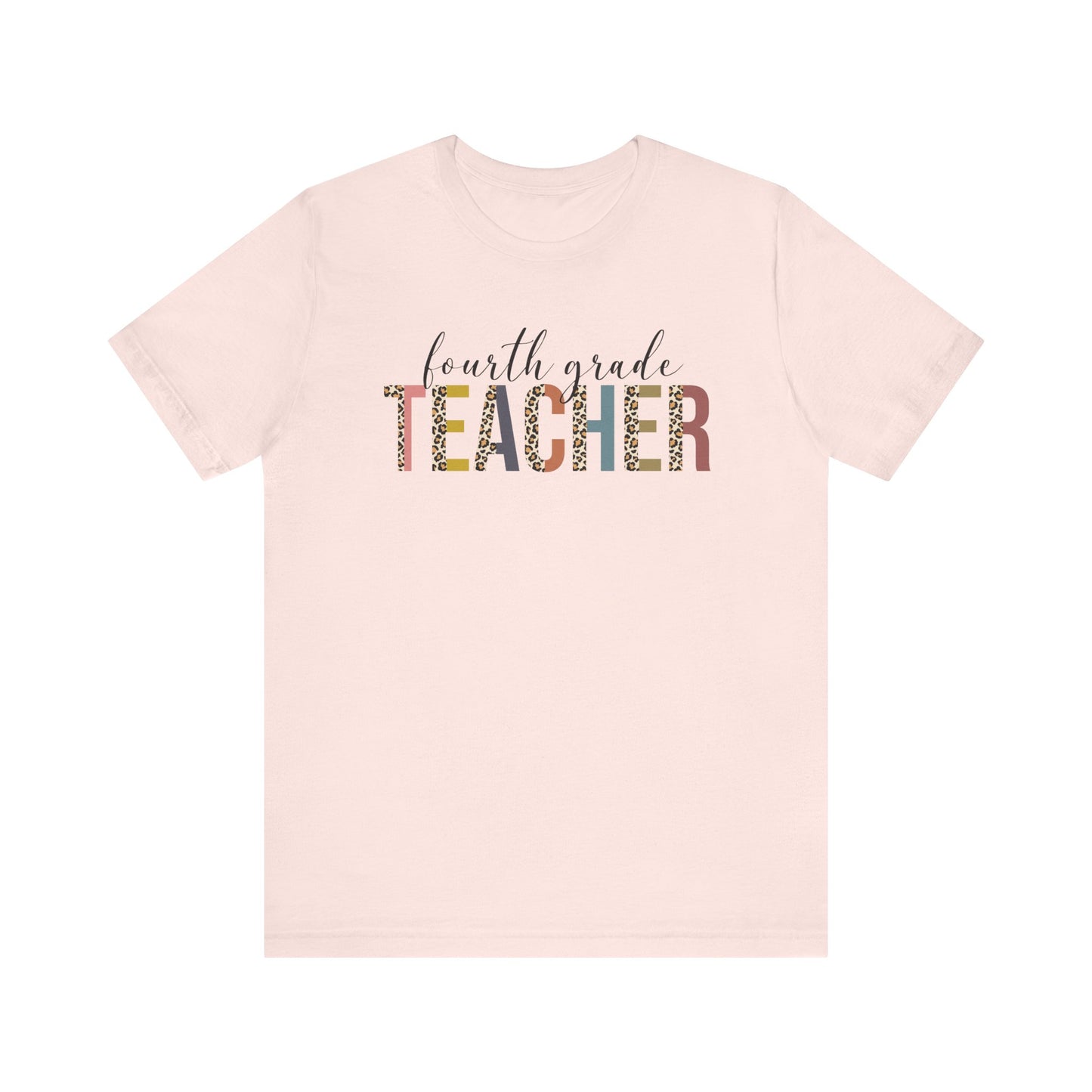 Cute Teacher TShirt Gift, Education Tee, Elementary School Teacher Appreciation, Funny Back To School Shirt, Teacher T-Shirt, Teacher Tee T-Shirt Printify Soft Pink XS 