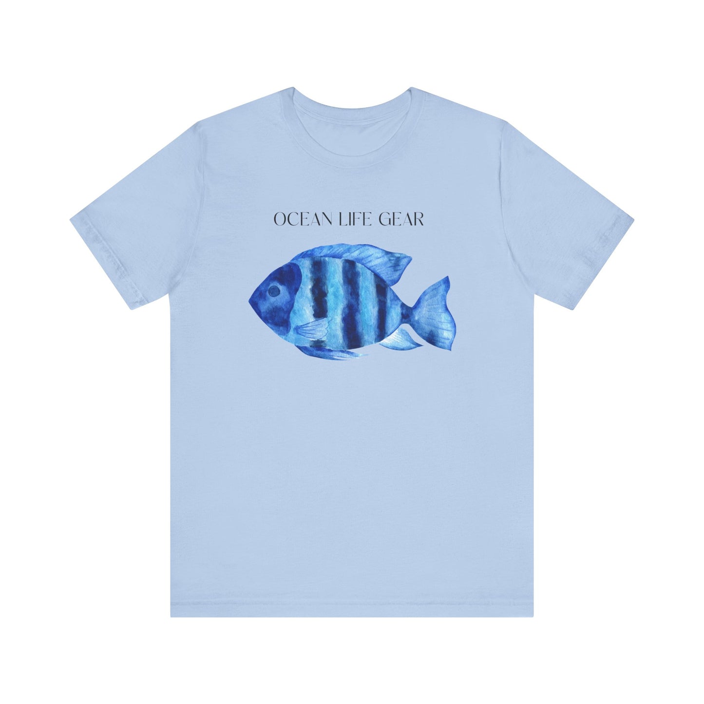 Scuba Diving Gift, Snorkel Tee, Scuba Diving Shirt, Scuba Diver Gift, Ocean Lover TShirt, Gifts For Snorkeler Scuba Divers, Ocean Life Gear T-Shirt Printify Baby Blue XS 