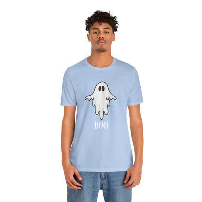 Halloween Ghost  TShirt,  Cute Ghost Shirt, Spooky Season Tee, Halloween Party T-Shirt, Autumn Style T Shirt, Trick or Treating Style, T-Shirt Printify   