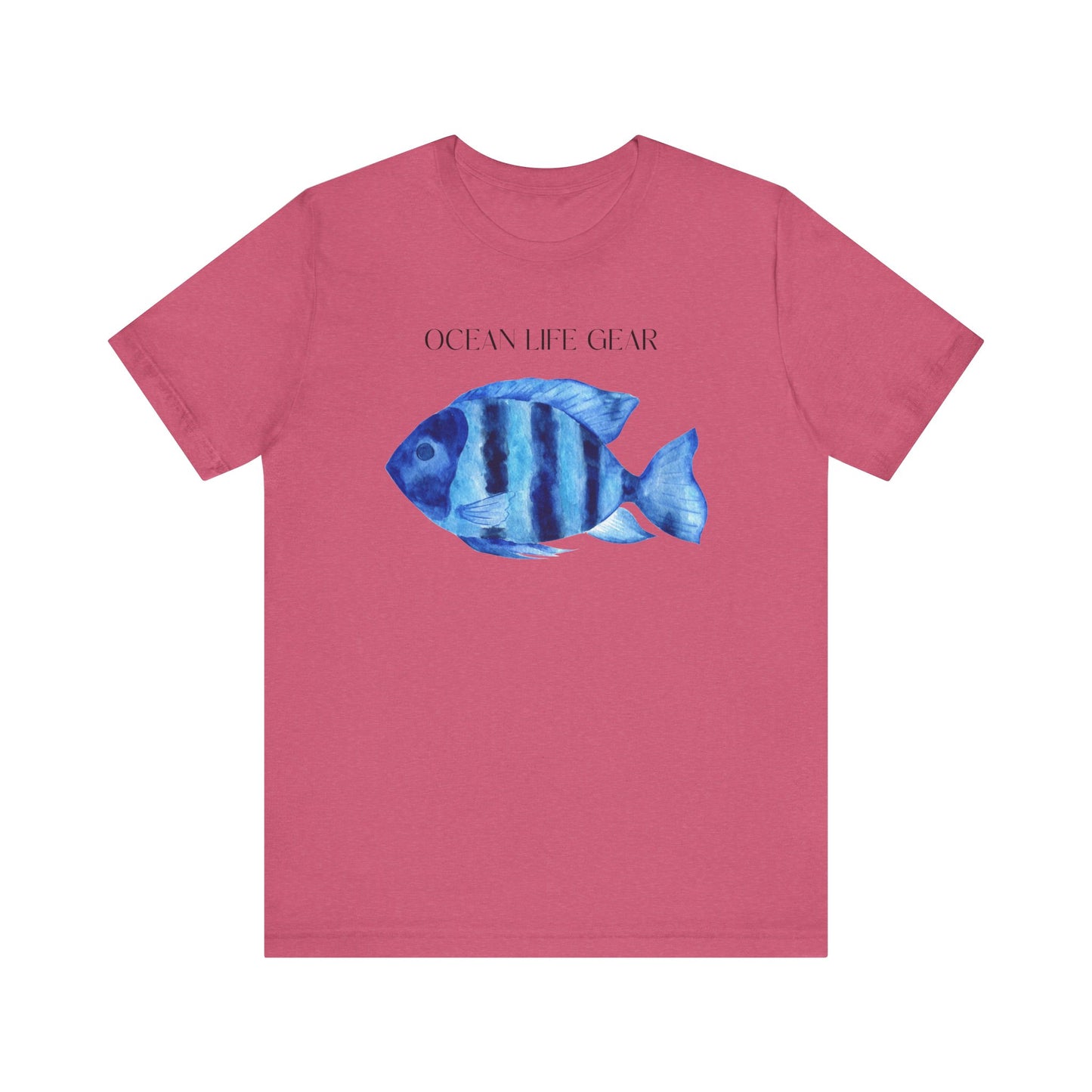 Scuba Diving Gift, Snorkel Tee, Scuba Diving Shirt, Scuba Diver Gift, Ocean Lover TShirt, Gifts For Snorkeler Scuba Divers, Ocean Life Gear T-Shirt Printify Heather Raspberry XS 