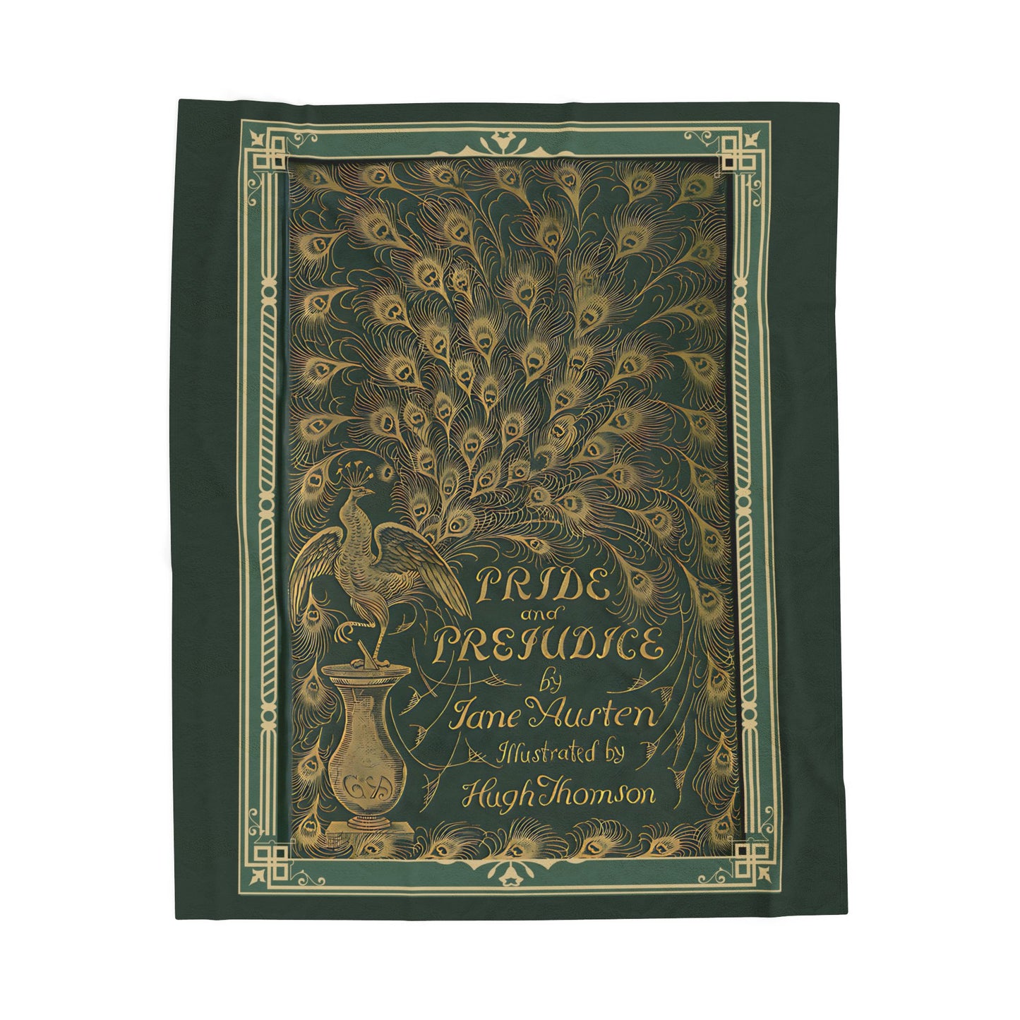 Jane Austen First Edition Literary Velveteen Blanket - Perfect for Book Lovers, Gifts for Sisters, Home Decor, Reading Nook, All Over Prints Printify 50" × 60"