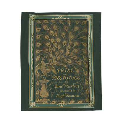 Jane Austen First Edition Literary Velveteen Blanket - Perfect for Book Lovers, Gifts for Sisters, Home Decor, Reading Nook, All Over Prints Printify 50" × 60"