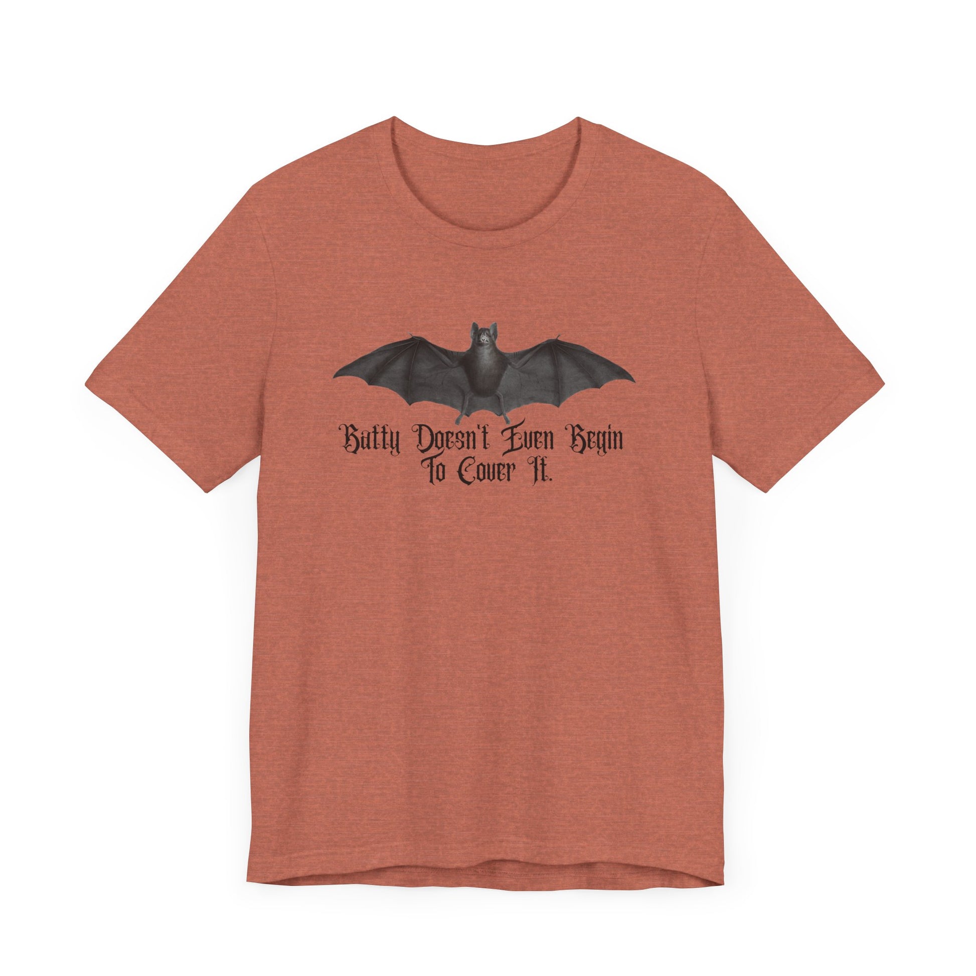 Halloween Vintage Flying Bat TShirt, Spooky Season Tee, Trick or Treating Shirt, Halloween Party T-Shirt, Batty & Funny T Shirt T-Shirt Printify   