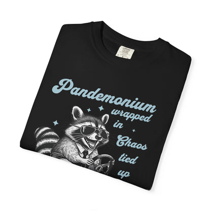 Retro Funny Sarcastic Racoon Lover T-Shirt Trash Panda Funny Animal Lover Shirt Unique Gift for Animal Lovers Viral Trendy Gift For Birthday