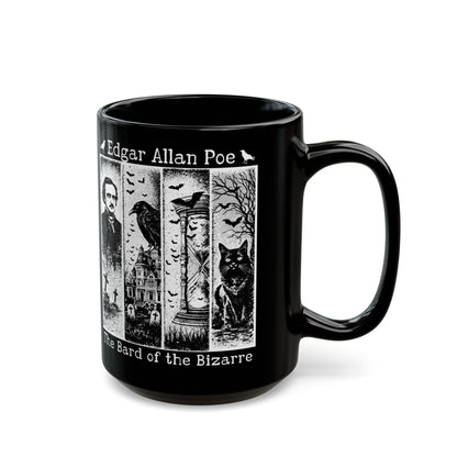 Edgar Allan Poe Mug Gothic Literary Gift For Book Lover Dark Academia Macabre Fall Coffee Cup Halloween Poetember Party Gift For Bookclub Mug Printify