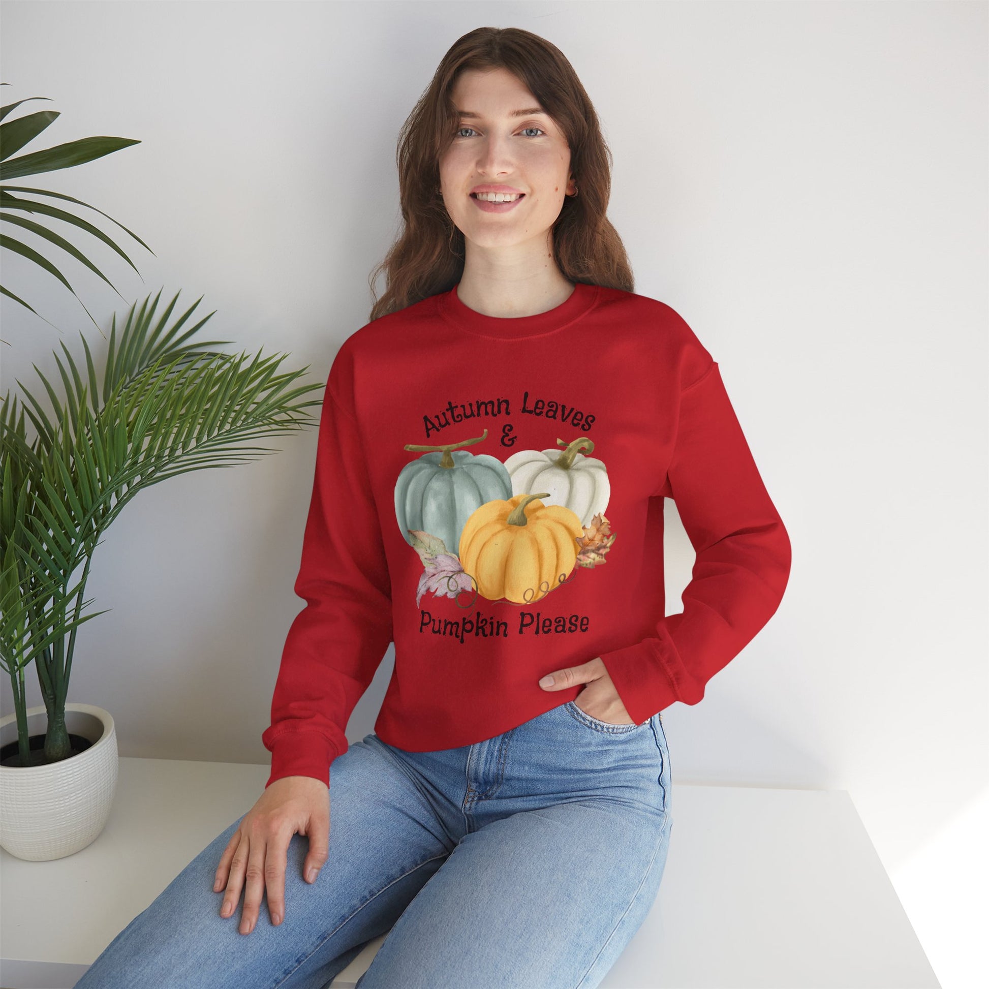 Halloween Pumpkin Sweatshirt, Vintage Autumn Pumpkins Shirt, Spooky Season Sweater, Fall Squash, Autumn Style Sweatshirt Sweatshirt Printify   