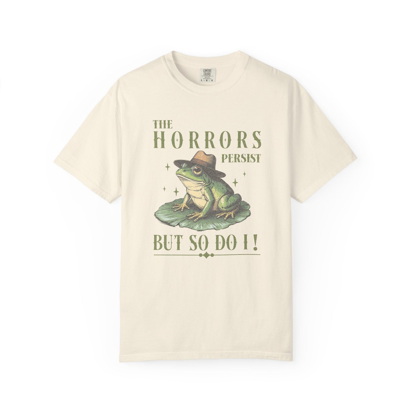 Funny Frog T-Shirt Retro Froggy Meme Shirt Vintage Frog And Toad Aesthetic Frog Lover Gift For Her Calm Vibes Birthday Viral Trendy Shirt T-Shirt Printify Ivory S