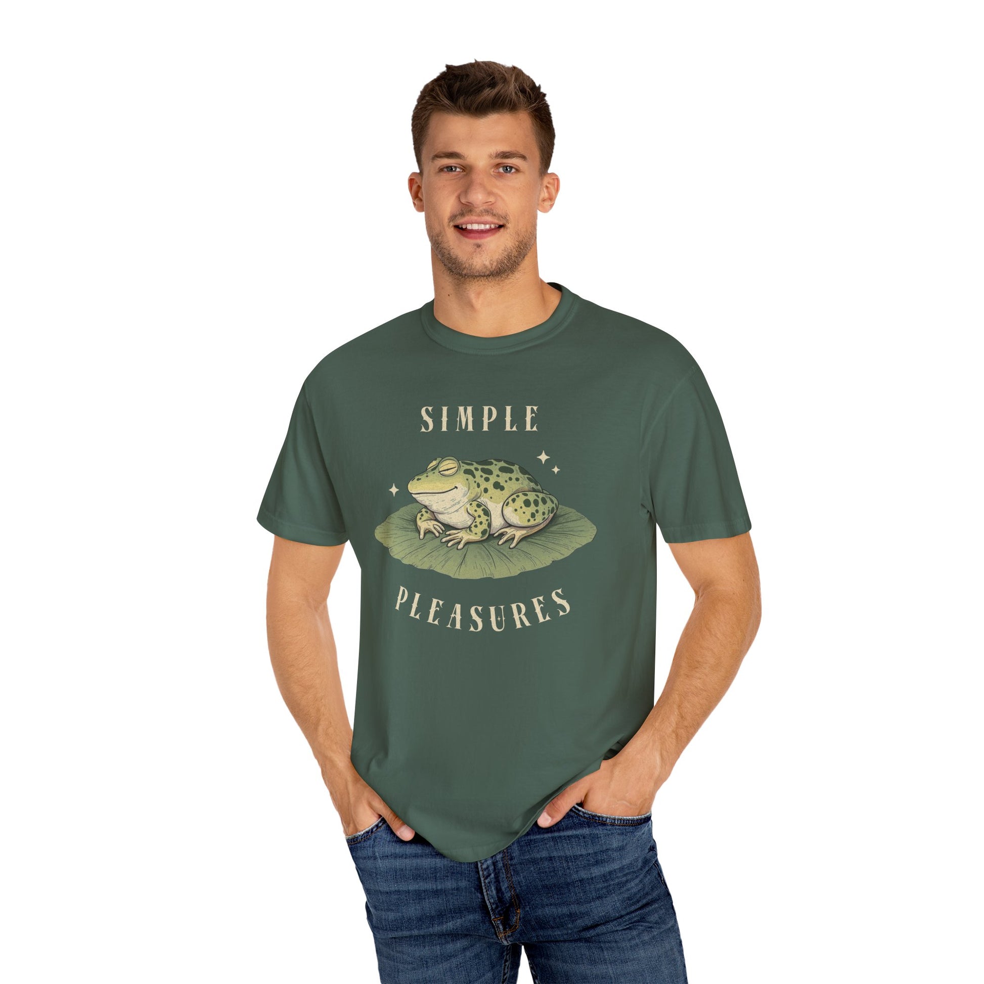 Funny Frog T-Shirt Retro Vibes Froggy Meme Shirt Vintage Frog And Toad Aesthetic Frog Lover Gift For Her Birthday Viral Trendy Shirt T-Shirt Printify
