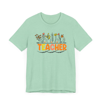 Cute Teacher TShirt Gift, Education Tee, Elementary School Teacher Appreciation, Funny Back To School Shirt, Teacher T-Shirt, Teacher Tee T-Shirt Printify   