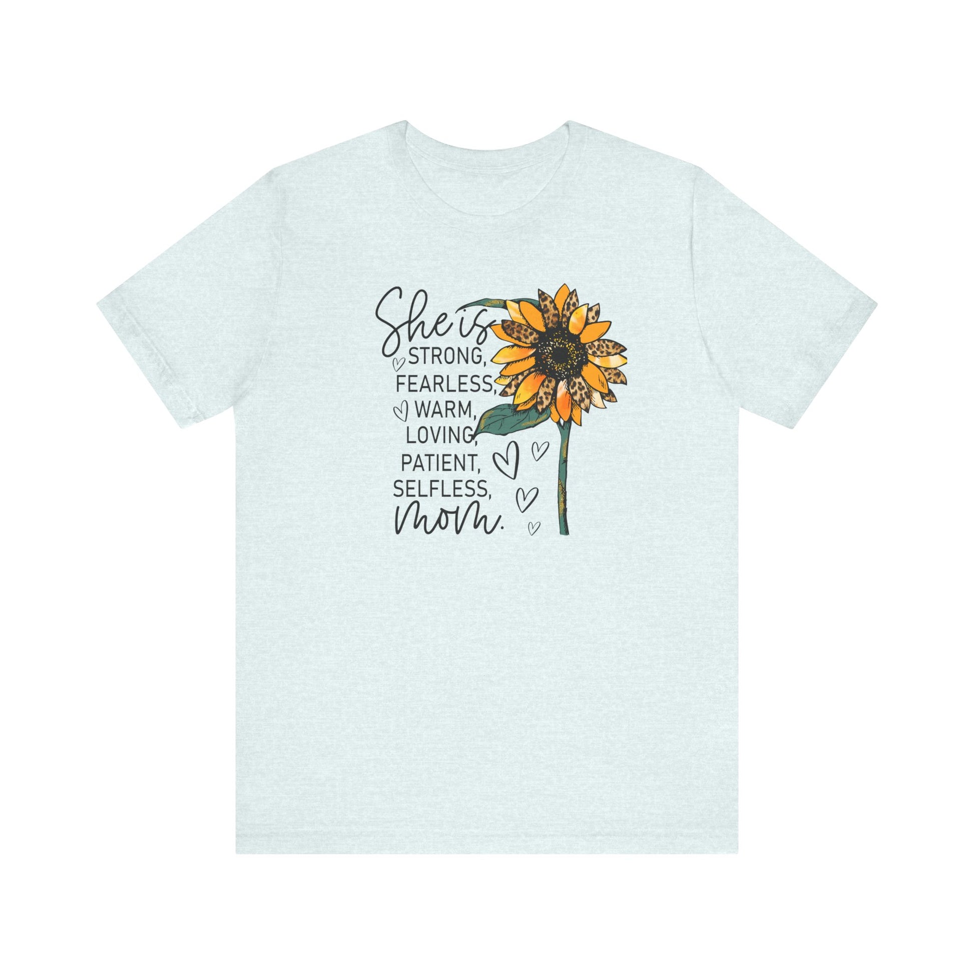 Gift for Mom, Cool Mom Shirt, Mom Life, Best Mom Gifts, Step Mom Gift, Gift For Grandma, New Mom Shirt, Mother's Day Gift, Sports Mom T-Shirt Printify Heather Ice Blue XS 