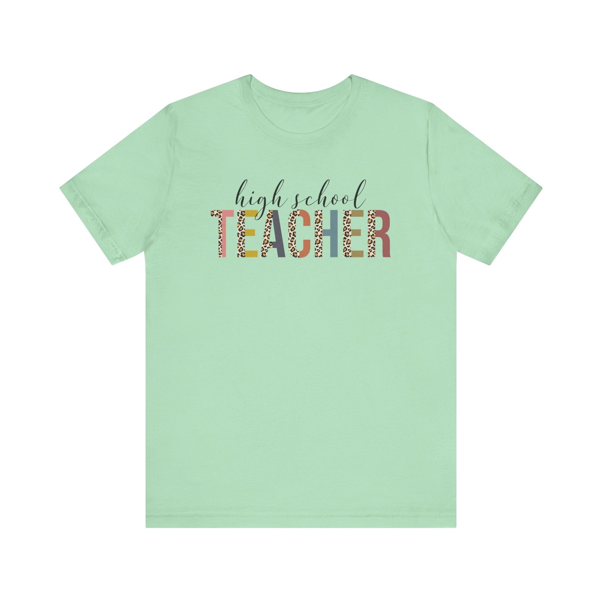 Cute Teacher TShirt Gift, Education Tee, Elementary School Teacher Appreciation, Funny Back To School Shirt, Teacher T-Shirt, Teacher Tee T-Shirt Printify Mint XS 