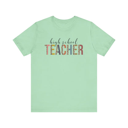 Cute Teacher TShirt Gift, Education Tee, Elementary School Teacher Appreciation, Funny Back To School Shirt, Teacher T-Shirt, Teacher Tee T-Shirt Printify Mint XS 