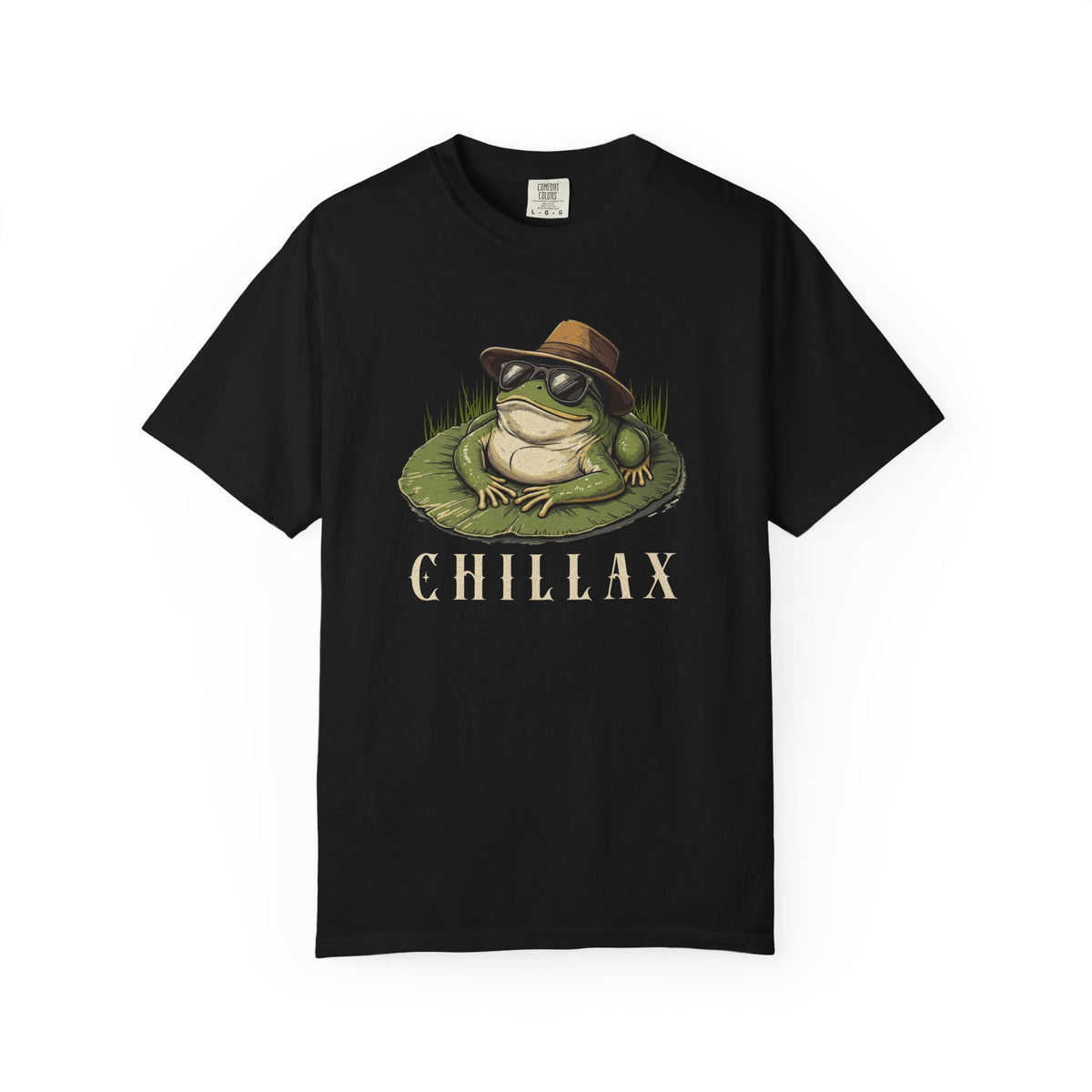 Funny Frog T-Shirt Retro Vibes Froggy Meme Shirt Vintage Frog And Toad Aesthetic Frog Lover Gift For Her Birthday Viral Trendy Shirt T-Shirt Printify Black S