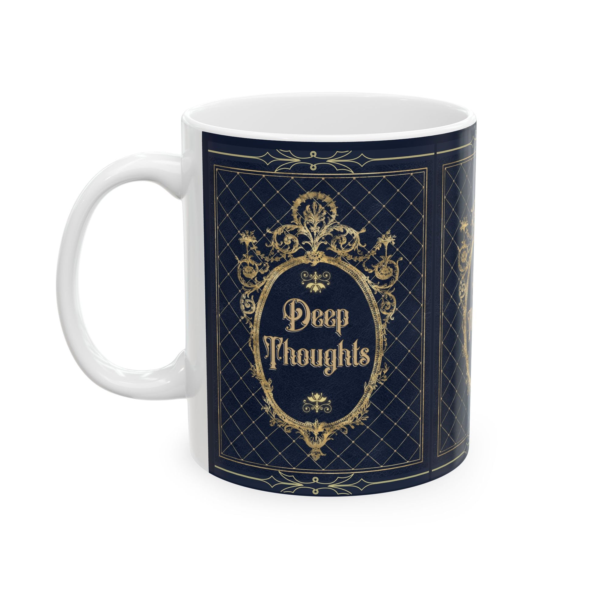 Vintage Victorian Theme Coffee Mug Book Lover Gift For Bookclub Book Lover Literary Gift Light Academia Gift For Christmas Birthday Office Mug Printify   