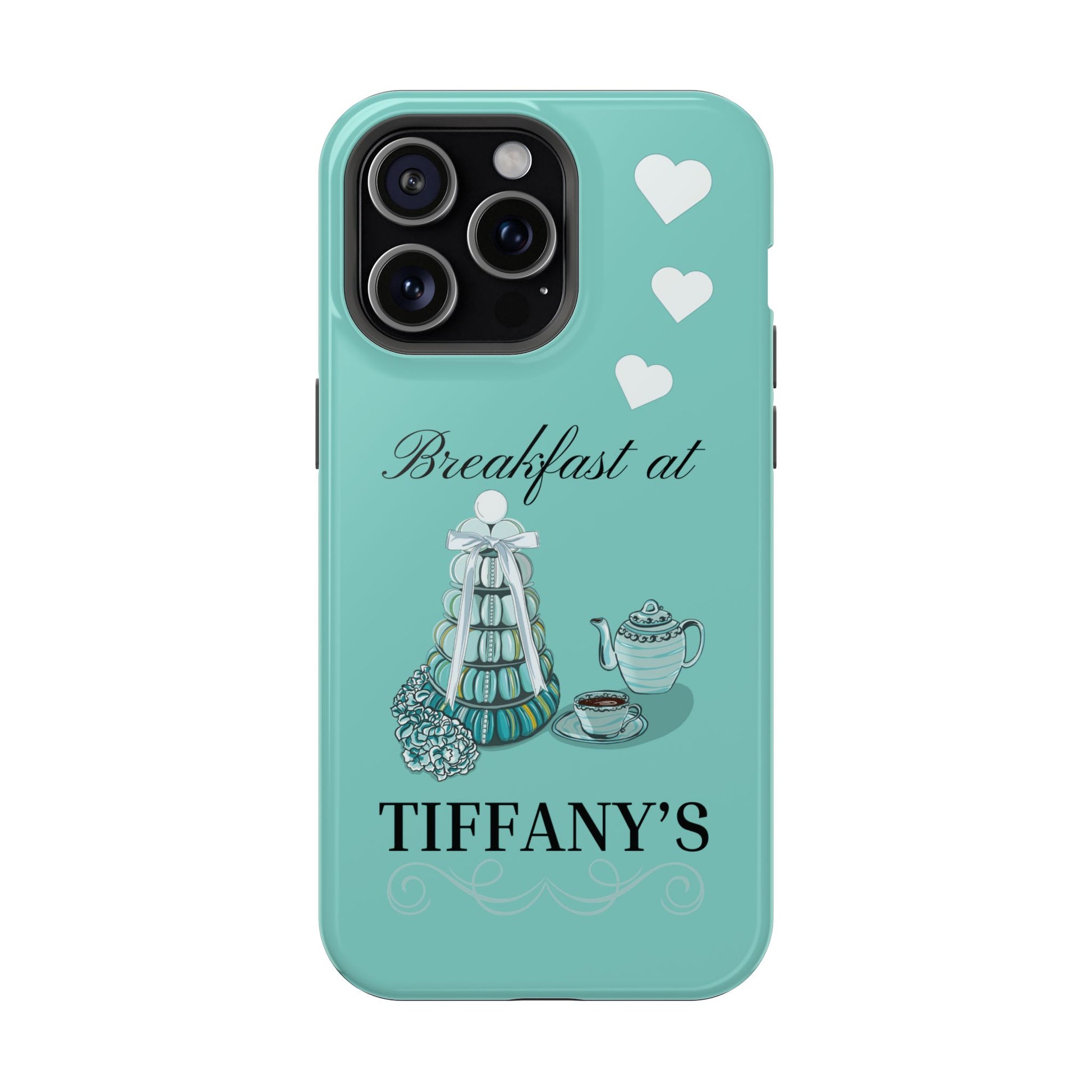 Breakfast at Tiffany's MagSafe Phone Case For Iphone Breakfast at Tiffanys Tough Phone Case Gift for Mom Audrey Hepburn Glamour I phone Case Phone Case Printify iPhone 15 Pro Max Glossy 