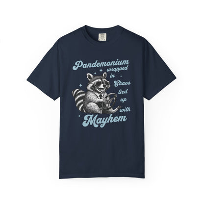 Retro Funny Sarcastic Racoon Lover T-Shirt Trash Panda Funny Animal Lover Shirt Unique Gift for Animal Lovers Viral Trendy Gift For Birthday T-Shirt Printify Navy S